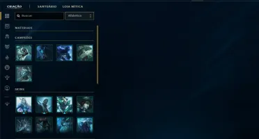Platina 3 com 35 Champs e 1 Skin