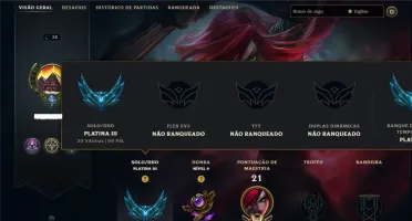 Platina 3 com 35 Champs e 1 Skin