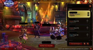 Conta Wow 17 Anos | Expansão Midnight | +730 Mounts | 55Char