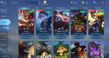 Conta mobile legends mítico V