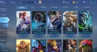 Conta mobile legends mítico V