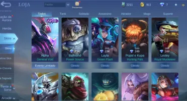 Conta mobile legends mítico V
