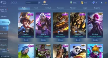 Conta mobile legends mítico V