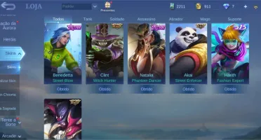Conta mobile legends mítico V