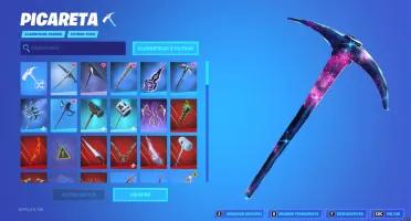 CONTA FORTNITE NEYMAR, GALAXY E SEASON 3 EM DIANTE