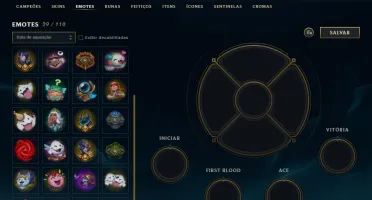 Conta League of Legends (platina 3)
