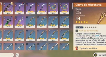 [🔥Promoção🔥] Nilou + Chave de hierofania