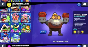 Conta Brawl Stars | KENJI + LEON 70 brawlers | Entrega Autom