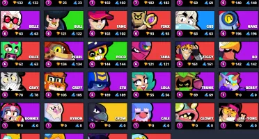 Conta Brawl Stars | KENJI + LEON 70 brawlers | Entrega Autom