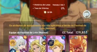 Account 7Ds Grand Cross Lancelot, Meliz.