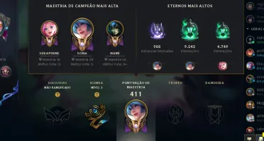 Conta Mono Sup Lvl 385 Unranked M10+ Em Vários Suportes