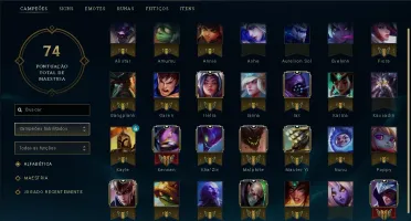 CONTA LEAGUE OF LEGENDS DIAMANTE1