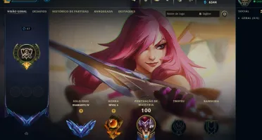 Conta 2022 Diamante Lol League of Legends, MMR BOM