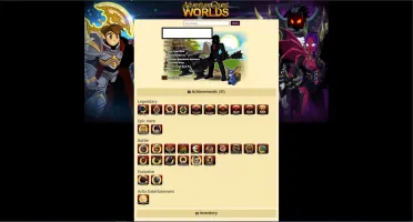 Conta AQW mais de 11 anos, com rares e itens do dage