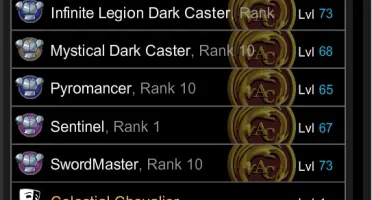 Conta AQW mais de 11 anos, com rares e itens do dage