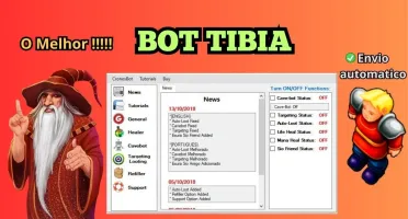 Bot Tibia All Clients 2026 - Full Auto, Safe E Privado! 🟢