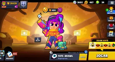Conta Brawl Stars + Clash Royale barato
