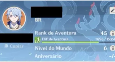 GENSHIN IMPACT CONTA COM AYAKA + VENTI + AYATO