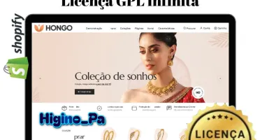 Tema Shopify Hongo Multiuso 2.0 + Atualizações