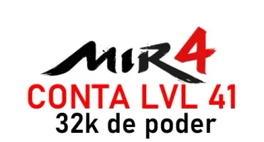 Conta lvl 41 com 32k de poder