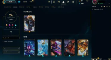 Oferta Especial: 4 Contas em 1! Low Elo, Ultimate +Unranked