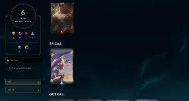 conta league of legends level 43 platina 1 provisório