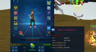 conta maginifica Digimon Online TOP