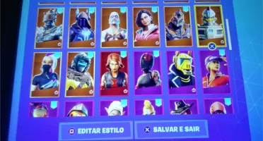 CONTA DESDE A SEASON 5 COM SKIN DA VIUVA NEGRA