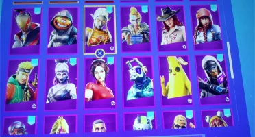 CONTA DESDE A SEASON 5 COM SKIN DA VIUVA NEGRA