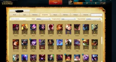 Unranked - 81 campeões - 9 skins - smurf