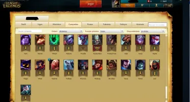 Unranked - 81 campeões - 9 skins - smurf
