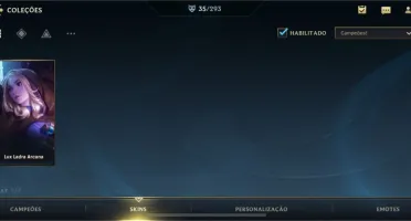 Conta de WR, LoL e Valorant