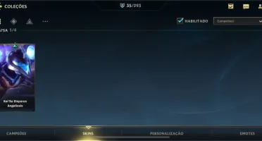 Conta de WR, LoL e Valorant