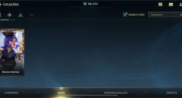 Conta de WR, LoL e Valorant