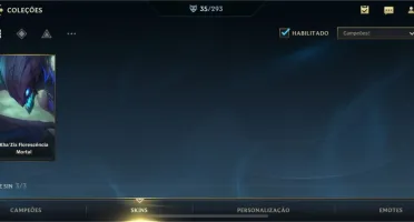 Conta de WR, LoL e Valorant