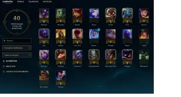 Conta Prata II, 5 Skins, 23 Campeões