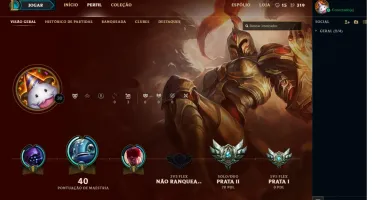 Conta Prata II, 5 Skins, 23 Campeões