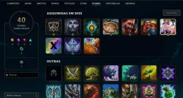 Conta DIAMANTE 4 - Smurf LOL (league of legends) ELOMOON