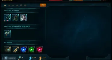 Conta LOL Platina 3