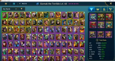 Conta Raid Shadow Legends Com Gizmak + Helicath + Edward