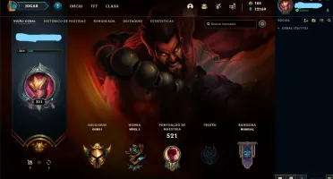 Vendo conta LOL- ELO- GOLD 1 / 147 SKINS + + +