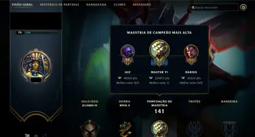Conta League of Legends