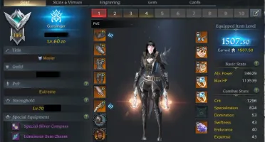 Guns[1507]; Sorc [1445] e +3 alts[1370+] / E-mail Incluso.