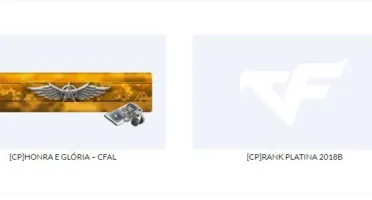 Conta Crossfire 1 VIP e Patente Alta