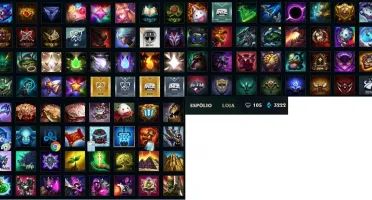 Conta Unranked (G2 ultima Season) 115k RP 116Champs/115skins