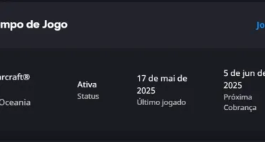 Conta Wow Retail C/ War Within Blizzard