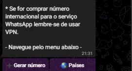 Bot Telegram Sms Numero Virtual - Script Python