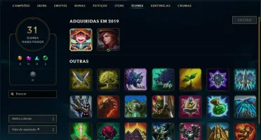 CONTA UNRANKED | NV30 | 3 CAMPEÕES | 43875 ESSÊNCIAS