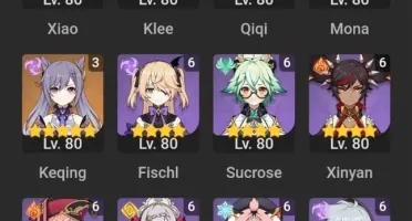 Genshin/AR60/41 Chars 5*(25≠)/18 Armas 5*/4*mains R5 BiS