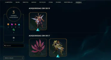 Conta league of legends/valorant